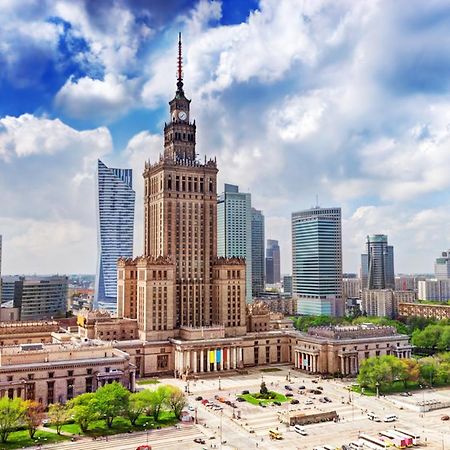 Cozy Warsaw City Center Studio Apartamento Exterior foto