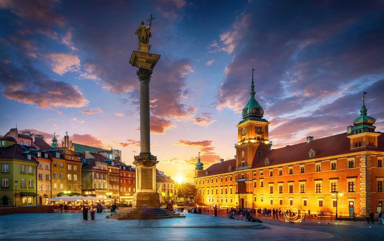 Cozy Warsaw City Center Studio Apartamento Exterior foto